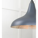From The Anvil - Smooth Nickel Frankley Pendant in Slate - Smooth Nickel  - 49721SSL - Choice Handles
