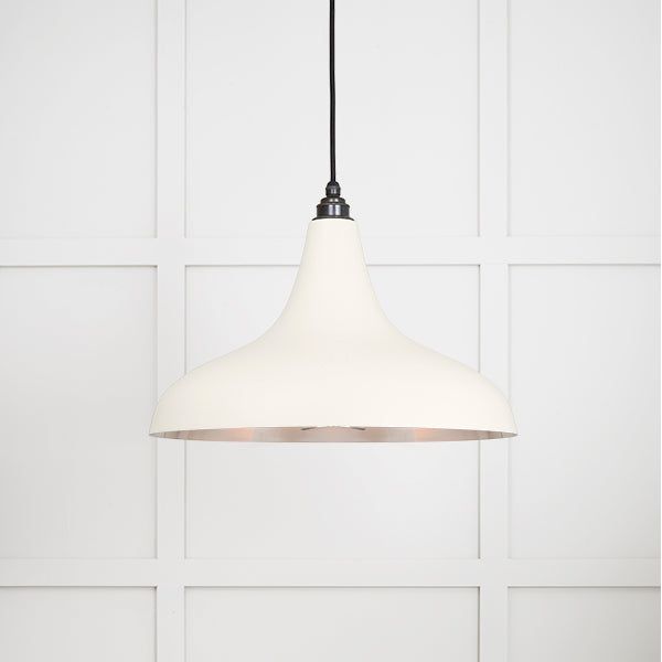 From The Anvil - Smooth Nickel Frankley Pendant in Teasel - Smooth Nickel  - 49721STE