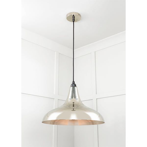 From The Anvil - Smooth Nickel Frankley Pendant - Smooth Nickel  - 49721 - Choice Handles