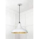 From The Anvil - Smooth Brass Frankley Pendant in Birch - Smooth Brass  - 49722SBI - Choice Handles