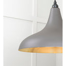 From The Anvil - Smooth Brass Frankley Pendant in Bluff - Smooth Brass  - 49722SBL - Choice Handles