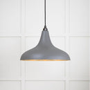 From The Anvil - Smooth Brass Frankley Pendant in Bluff - Smooth Brass  - 49722SBL - Choice Handles