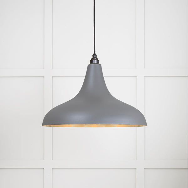From The Anvil - Smooth Brass Frankley Pendant in Bluff - Smooth Brass  - 49722SBL