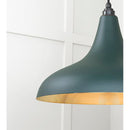 From The Anvil - Smooth Brass Frankley Pendant in Dingle - Smooth Brass  - 49722SDI - Choice Handles