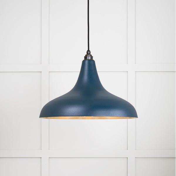 From The Anvil - Smooth Brass Frankley Pendant in Dusk - Smooth Brass  - 49722SDU