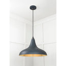 From The Anvil - Smooth Brass Frankley Pendant in Soot - Smooth Brass  - 49722SSO - Choice Handles