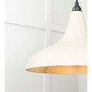 From The Anvil - Smooth Brass Frankley Pendant in Teasel - Smooth Brass  - 49722STE - Choice Handles