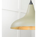 From The Anvil - Smooth Brass Frankley Pendant in Tump - Smooth Brass  - 49722STU - Choice Handles