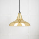 From The Anvil - Smooth Brass Frankley Pendant - Smooth Brass  - 49722 - Choice Handles