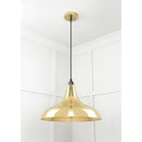 From The Anvil - Smooth Brass Frankley Pendant - Smooth Brass  - 49722 - Choice Handles