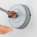 From The Anvil - Smooth Copper Flora Wall Light in Birch - Smooth Copper  - 49723SBI - Choice Handles