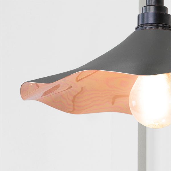 From The Anvil - Smooth Copper Flora Wall Light in Bluff - Smooth Copper  - 49723SBL - Choice Handles