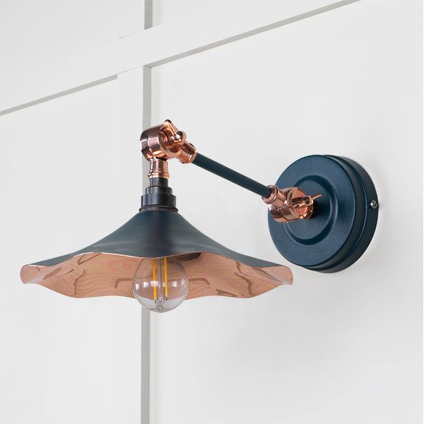 From The Anvil - Smooth Copper Flora Wall Light in Dusk - Smooth Copper  - 49723SDU - Choice Handles