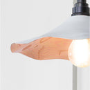 From The Anvil - Smooth Copper Flora Wall Light in Flock - Smooth Copper  - 49723SF - Choice Handles