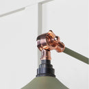 From The Anvil - Smooth Copper Flora Wall Light in Tump - Smooth Copper  - 49723STU - Choice Handles