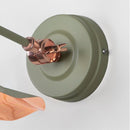 From The Anvil - Smooth Copper Flora Wall Light in Tump - Smooth Copper  - 49723STU - Choice Handles