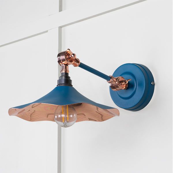 From The Anvil - Smooth Nickel Flora Wall Light in Birch - Smooth Nickel  - 49724SBI - Choice Handles