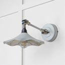 From The Anvil - Smooth Nickel Flora Wall Light in Bluff - Smooth Nickel  - 49724SBL - Choice Handles