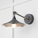From The Anvil - Smooth Nickel Flora Wall Light in Bluff - Smooth Nickel  - 49724SBL - Choice Handles