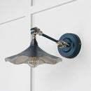 From The Anvil - Smooth Nickel Flora Wall Light in Elan Black - Smooth Nickel  - 49724SEB - Choice Handles