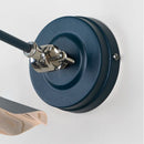 From The Anvil - Smooth Nickel Flora Wall Light in Dusk - Smooth Nickel  - 49724SDU - Choice Handles