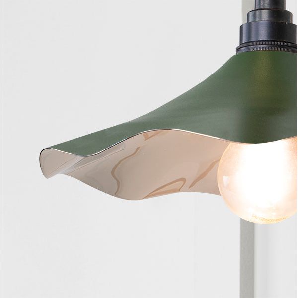 From The Anvil - Smooth Nickel Flora Wall Light in Heath - Smooth Nickel  - 49724SH