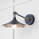 From The Anvil - Smooth Nickel Flora Wall Light in Slate - Smooth Nickel  - 49724SSL - Choice Handles