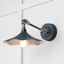 From The Anvil - Smooth Nickel Flora Wall Light in Soot - Smooth Nickel  - 49724SSO - Choice Handles
