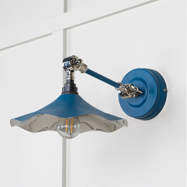 From The Anvil - Smooth Brass Flora Wall Light in Birch - Smooth Brass  - 49725SBI