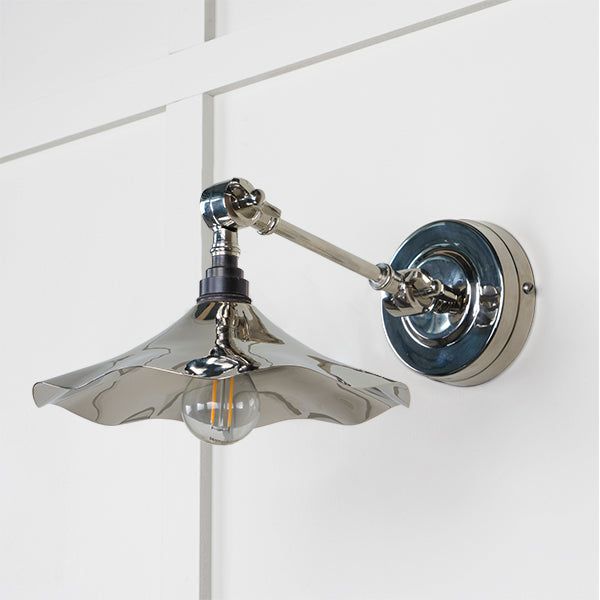 From The Anvil - Smooth Brass Flora Wall Light - Smooth Brass  - 49725