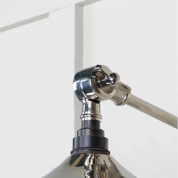 From The Anvil - Smooth Nickel Flora Wall Light - Smooth Nickel  - 49724