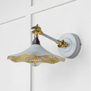 From The Anvil - Smooth Brass Flora Wall Light in Bluff - Smooth Brass  - 49725SBL - Choice Handles