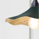From The Anvil - Smooth Brass Flora Wall Light in Dingle - Smooth Brass  - 49725SDI - Choice Handles