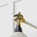 From The Anvil - Smooth Brass Flora Wall Light in Teasel - Smooth Brass  - 49725STE - Choice Handles