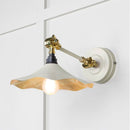 From The Anvil - Smooth Brass Flora Wall Light in Teasel - Smooth Brass  - 49725STE - Choice Handles