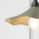 From The Anvil - Smooth Brass Flora Wall Light in Tump - Smooth Brass  - 49725STU - Choice Handles