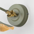From The Anvil - Smooth Brass Flora Wall Light in Tump - Smooth Brass  - 49725STU - Choice Handles
