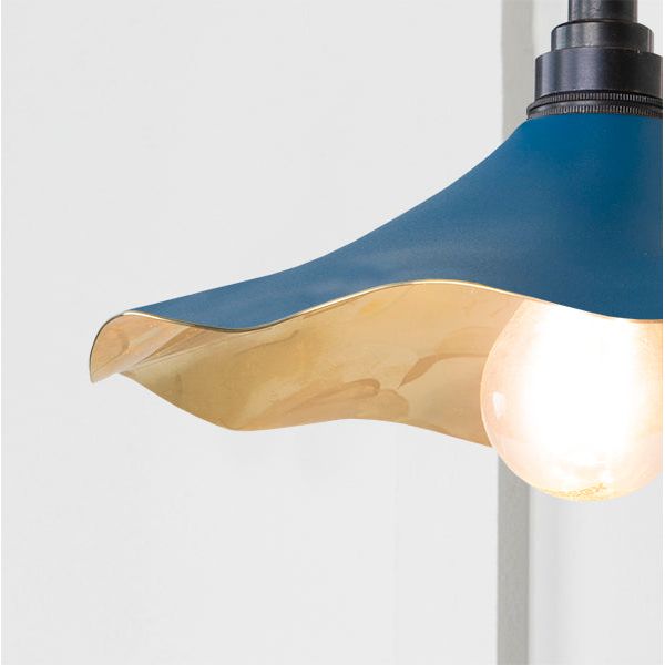 From The Anvil - Smooth Brass Flora Wall Light in Upstream - Smooth Brass  - 49725SU - Choice Handles