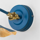 From The Anvil - Smooth Brass Flora Wall Light in Upstream - Smooth Brass  - 49725SU - Choice Handles