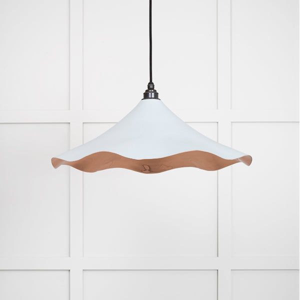 From The Anvil - Smooth Copper Flora Pendant in Bluff - Smooth Copper  - 49729SBL - Choice Handles