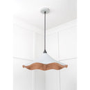 From The Anvil - Smooth Copper Flora Pendant in Birch - Smooth Copper  - 49729SBI - Choice Handles
