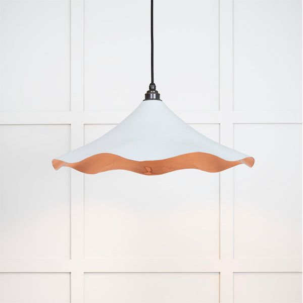 From The Anvil - Smooth Copper Flora Pendant in Birch - Smooth Copper  - 49729SBI