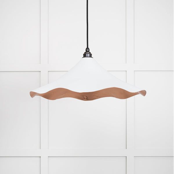 From The Anvil - Smooth Copper Flora Pendant in Flock - Smooth Copper  - 49729SF - Choice Handles
