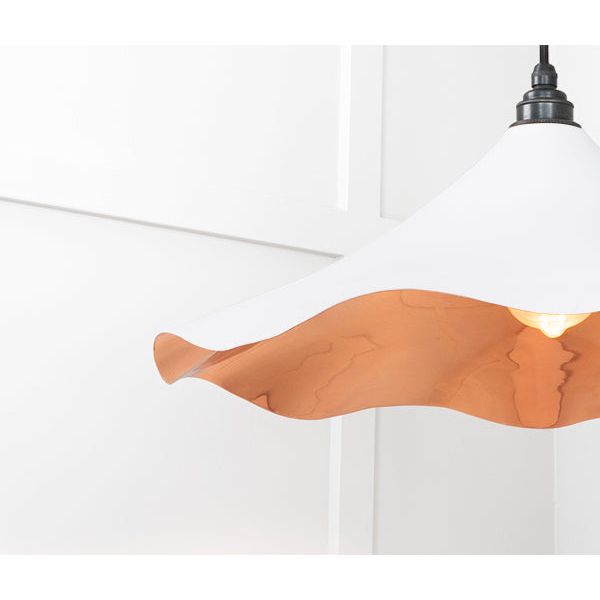 From The Anvil - Smooth Copper Flora Pendant in Flock - Smooth Copper  - 49729SF - Choice Handles