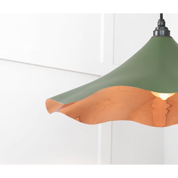 From The Anvil - Smooth Copper Flora Pendant in Heath - Smooth Copper  - 49729SH - Choice Handles