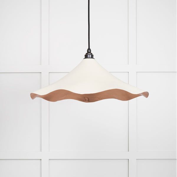 From The Anvil - Smooth Copper Flora Pendant in Tump - Smooth Copper  - 49729STU - Choice Handles
