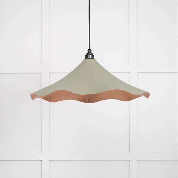 From The Anvil - Smooth Copper Flora Pendant in Upstream - Smooth Copper  - 49729SU - Choice Handles