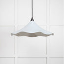 From The Anvil - Smooth Nickel Flora Pendant in Birch - Smooth Nickel  - 49730SBI - Choice Handles