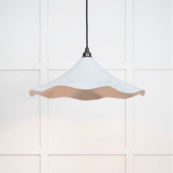 From The Anvil - Smooth Nickel Flora Pendant in Birch - Smooth Nickel  - 49730SBI