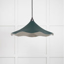 From The Anvil - Smooth Nickel Flora Pendant in Dingle - Smooth Nickel  - 49730SDI - Choice Handles